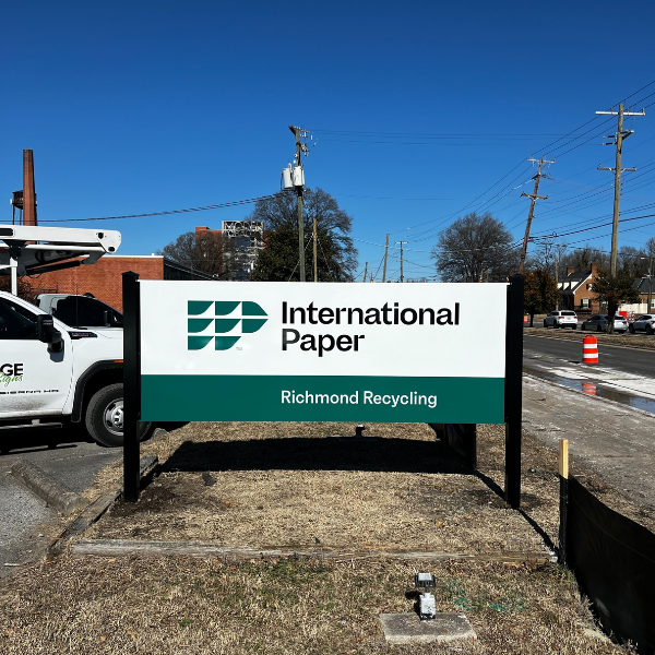 International Paper Post and Panel Signs
