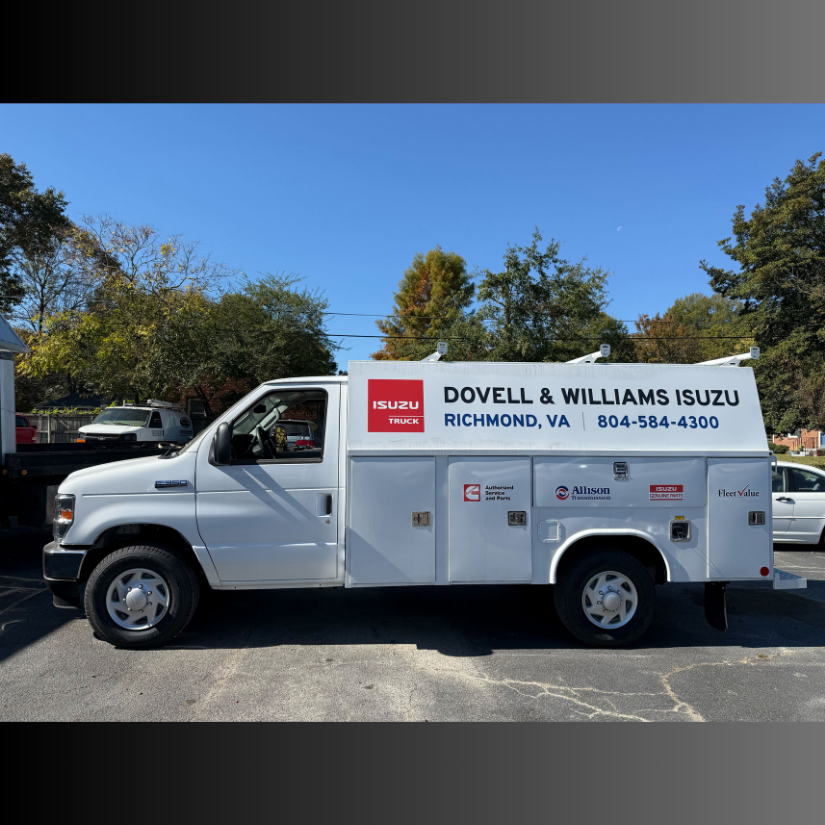 Isuzu Vehicle Lettering