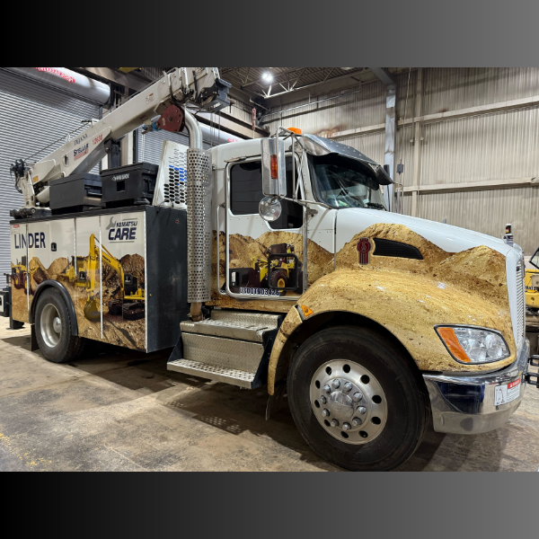 Linder Excavating Truck Wrap