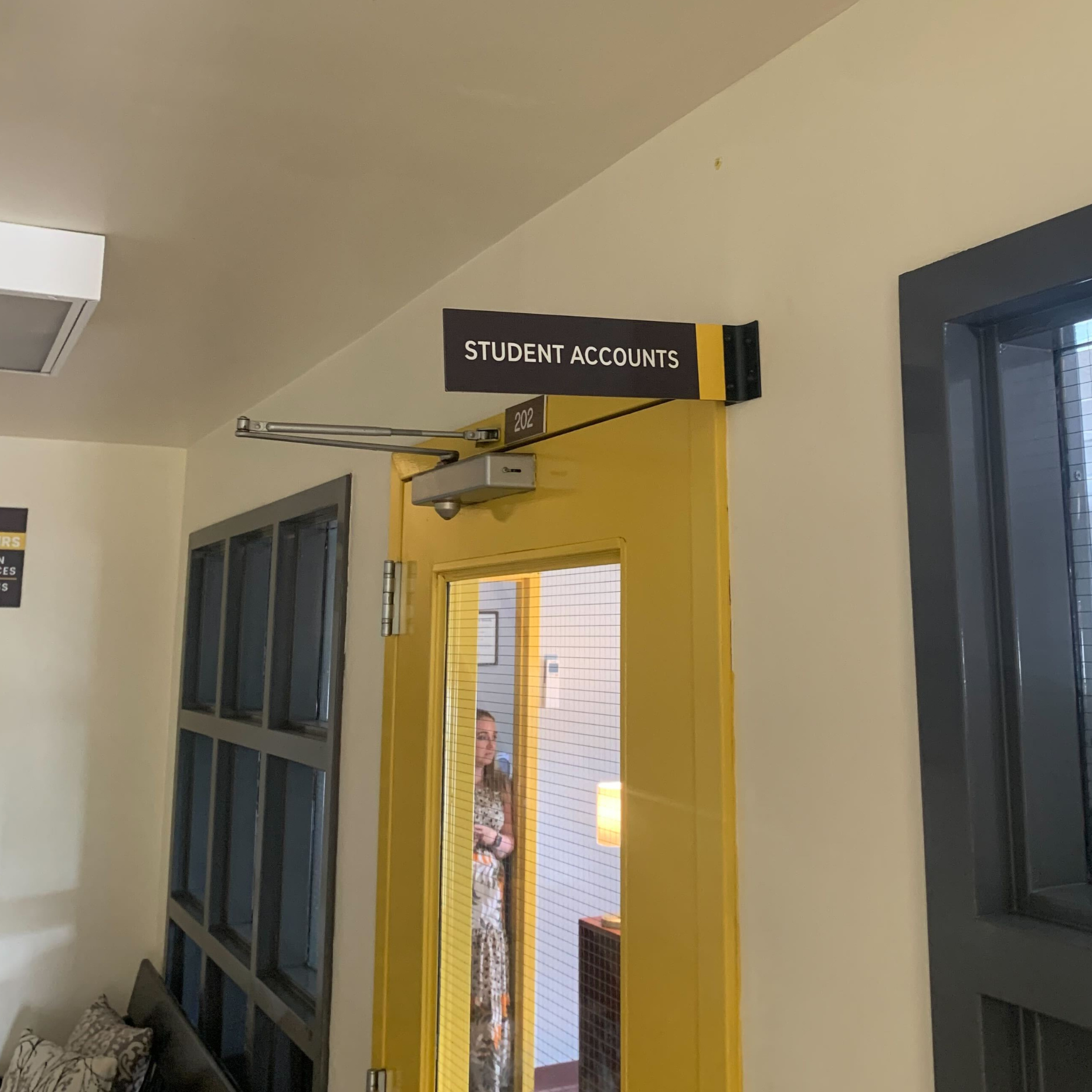 Mary Baldwin University ID Sign