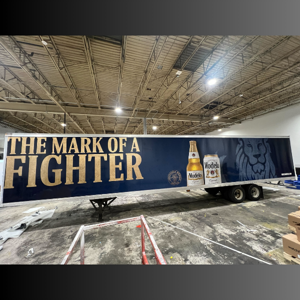 Modelo Tractor Trailer Wrap