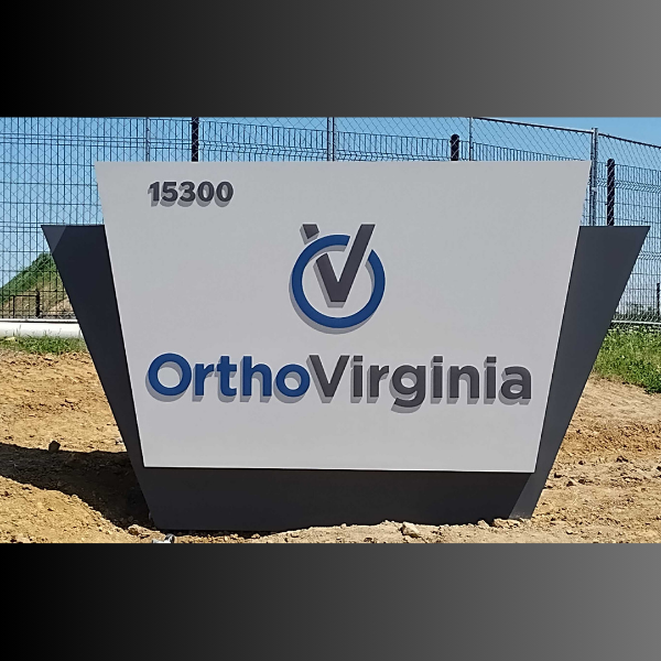 OrthoVirginia Monument Sign