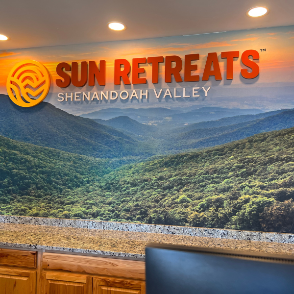 Sun Retreats Wall Mural